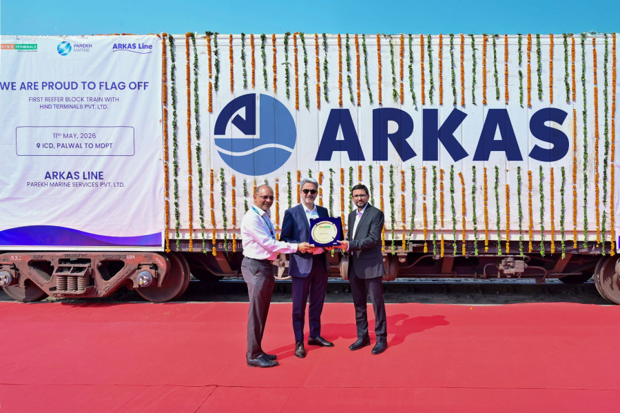 Arkas Line, Hindistan’ın İç Bölgelerini Limanlara Blok Trenlerle Bağladı