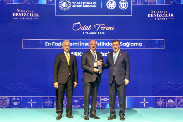Arkas Receives Another Award for Seafarer Employment
