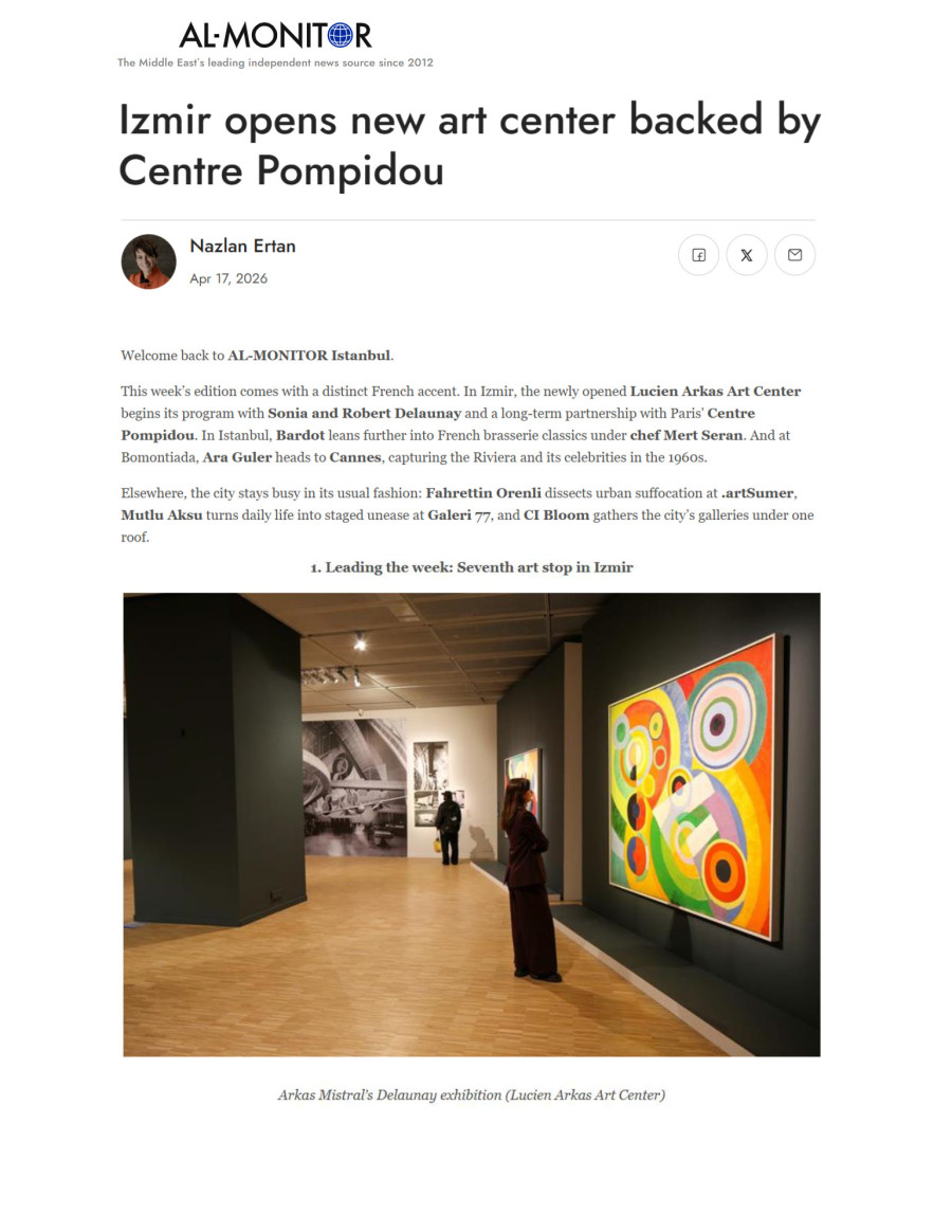 Izmir Opens New Art Center Backed By Centre Pompidou