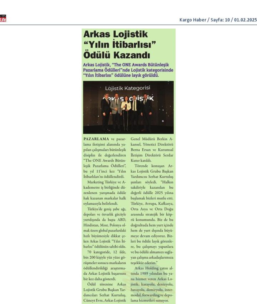 Arkas Lojistik 