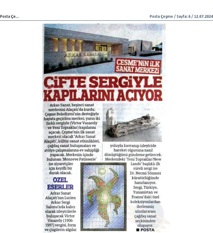 Çifte sergiyle kapılarını açıyor