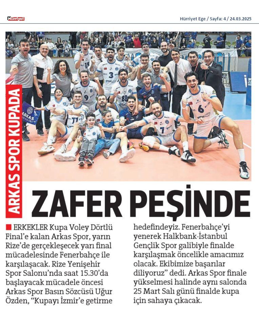Zafer peşinde
