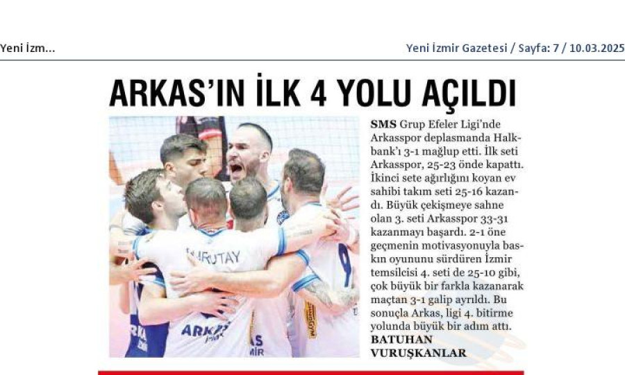 Arkas'ın ilk 4 yolu açıldı