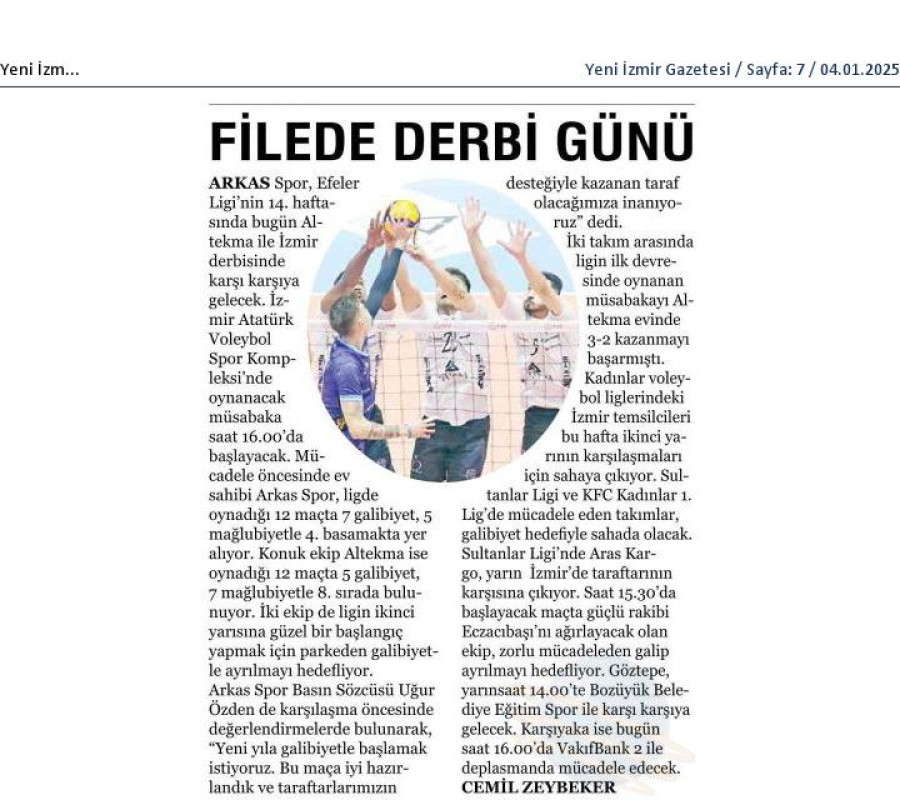 Filede derbi günü