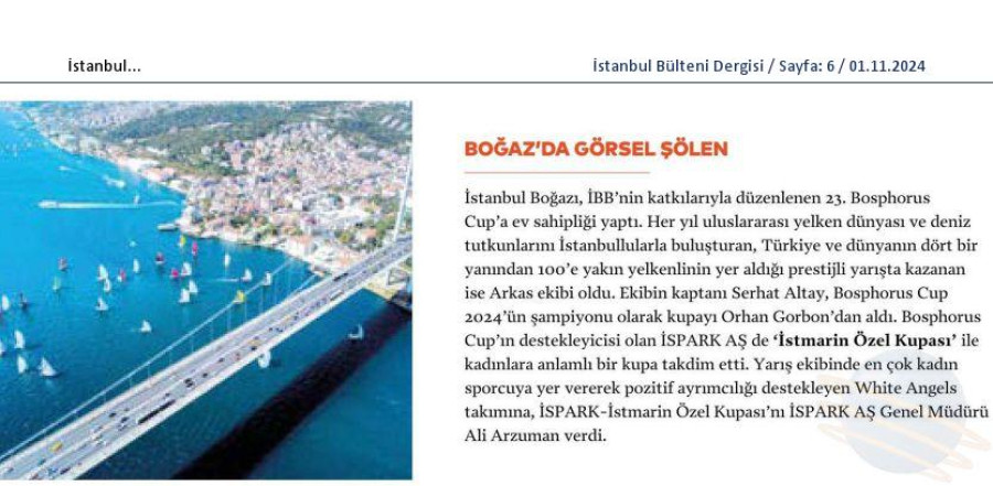 Boğaz'da görsel şölen
