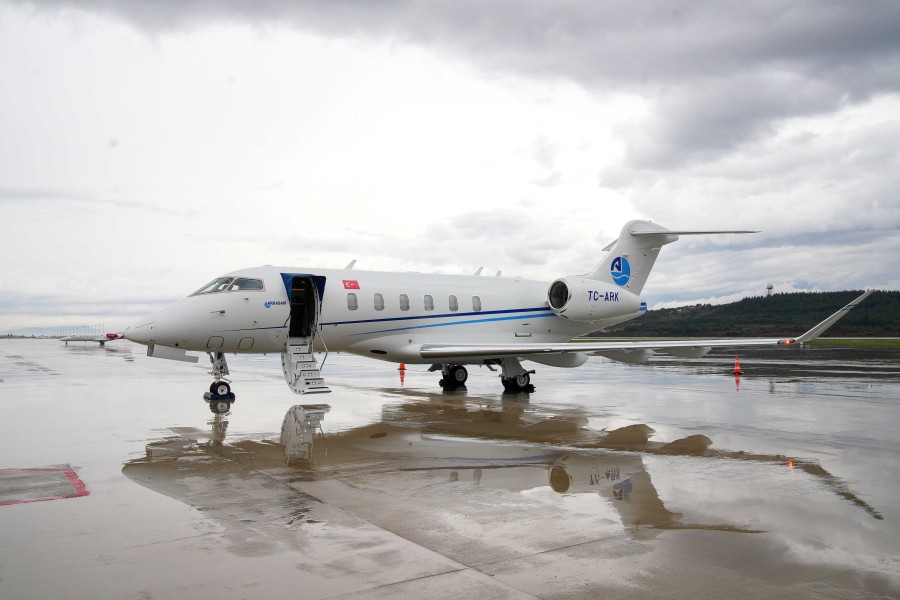 Arkasair’e Türkiye’nin İlk Challenger 3500’ü Geldi
