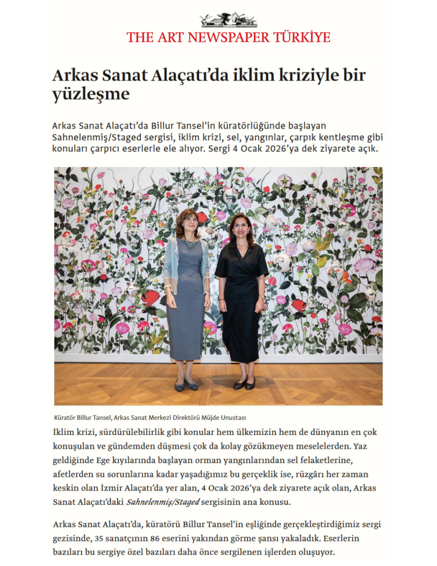 Arkas Sanat Alaçatı’da İklim Kriziyle Bir Yüzleşme