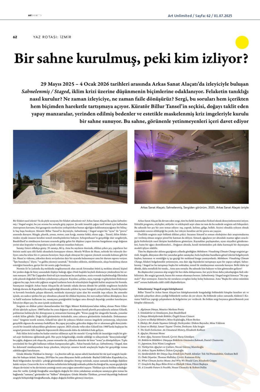 Bir Sahne Kurulmuş, Peki Kim İzliyor?