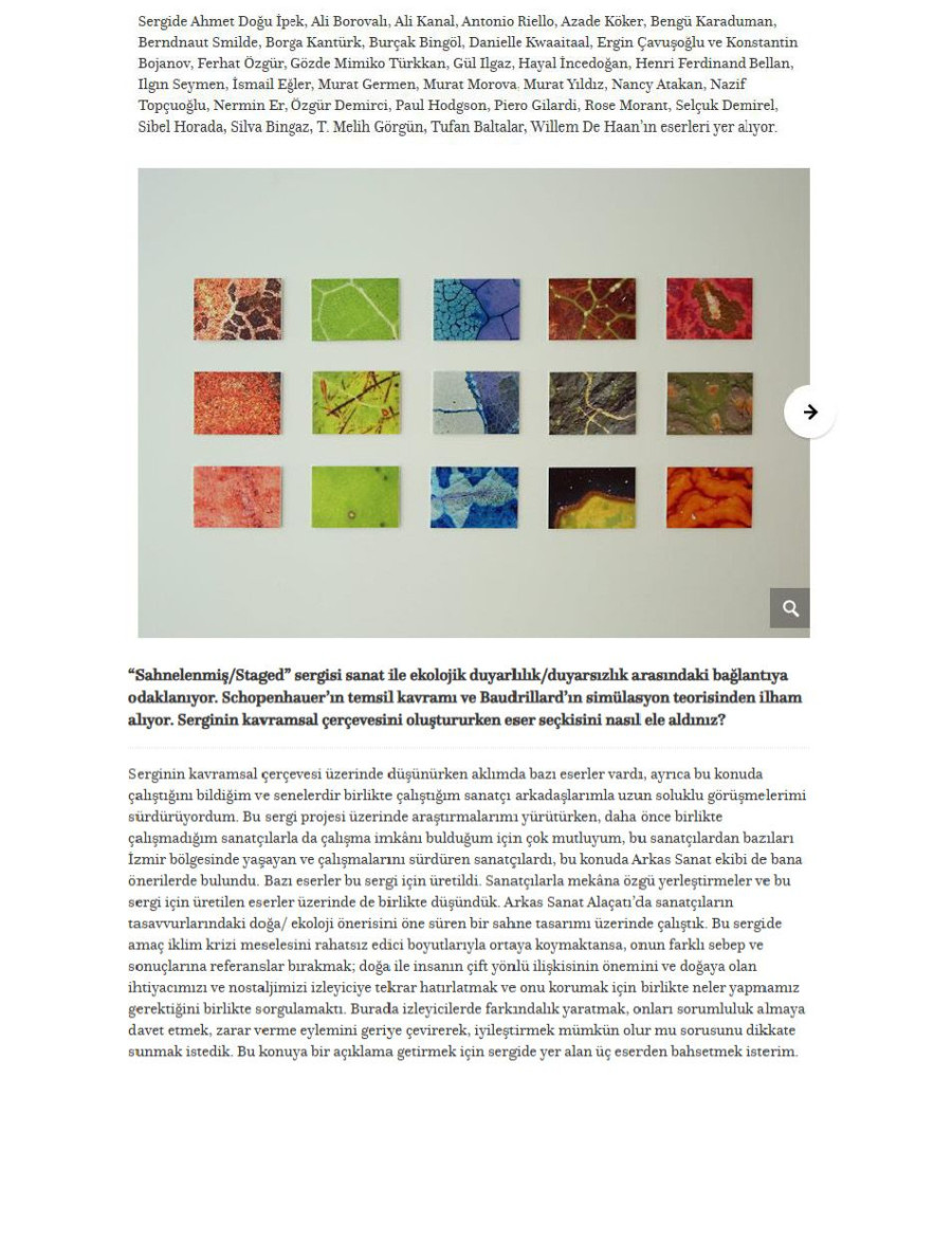 Yazılmakta Olan Geleceğin Sahnesi