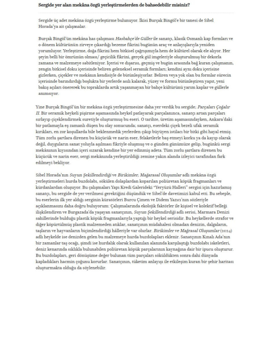 Yazılmakta Olan Geleceğin Sahnesi