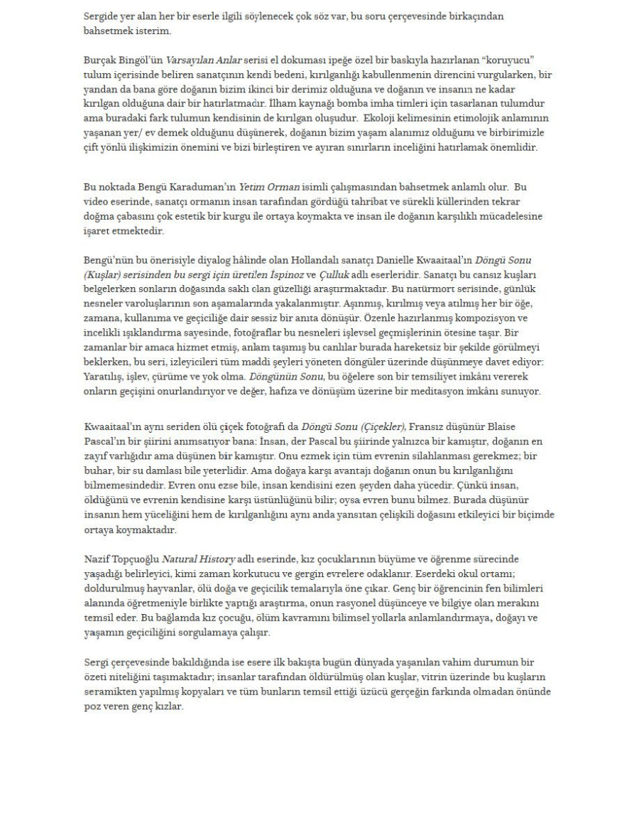 Yazılmakta Olan Geleceğin Sahnesi