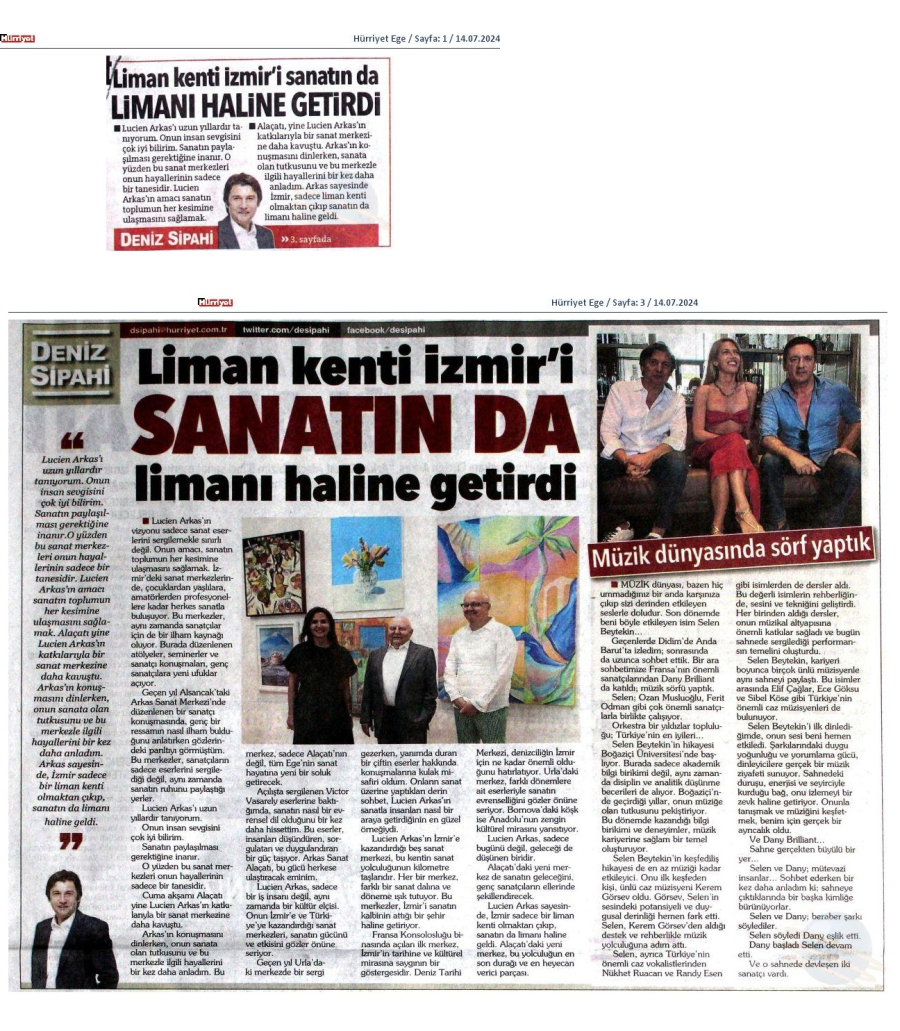 Liman kenti İzmir'i sanatında merkezi haline getirdi