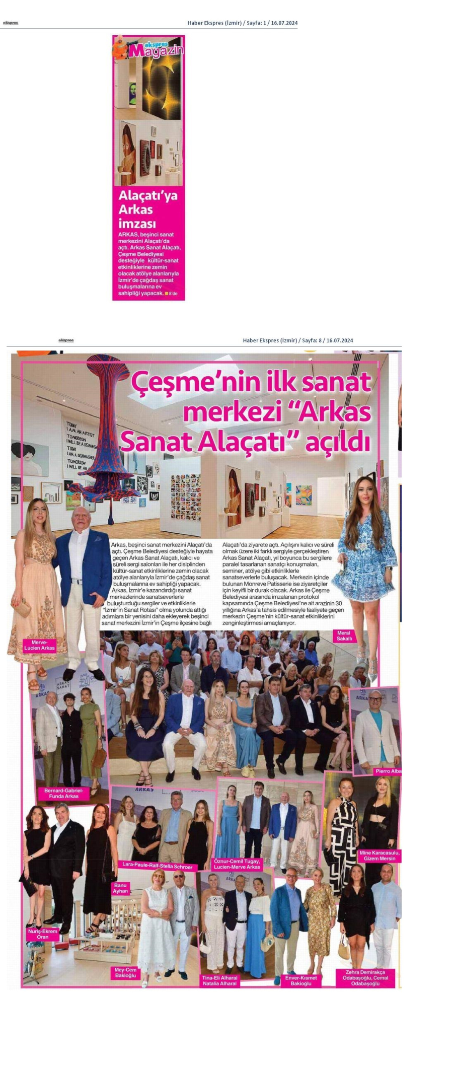 Alaçatı'ya Arkas imzası 