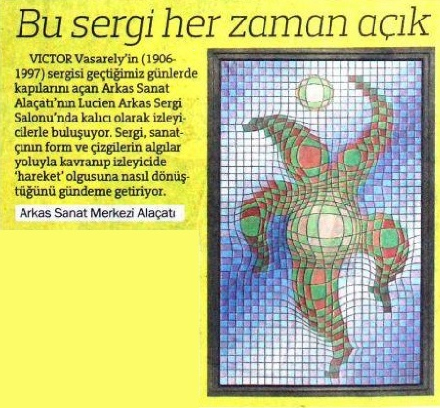 Bu sergi her zaman açık