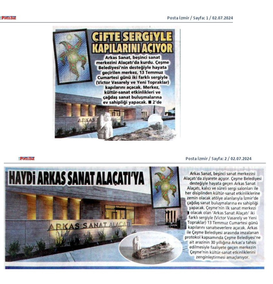 Çifte sergiyle kapılarını açıyor