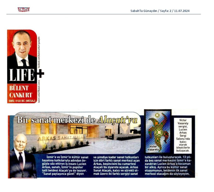 Bir sanat merkezi de Alaçatı'ya