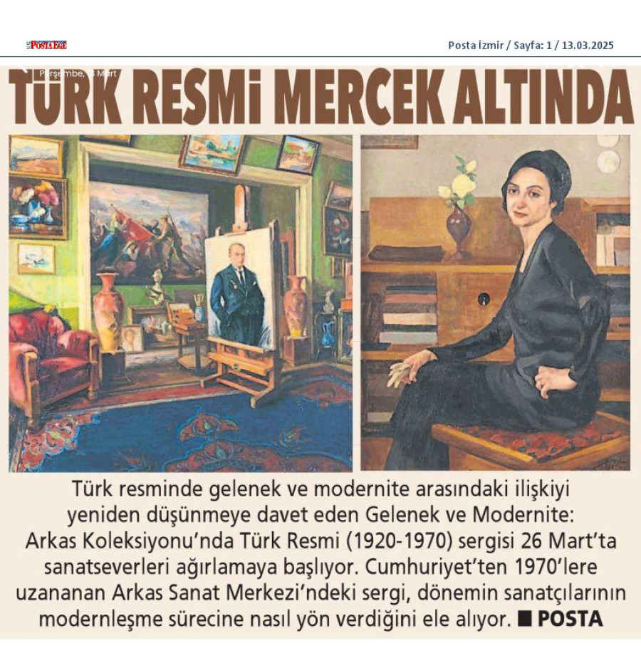 Türk resmi mercek altında