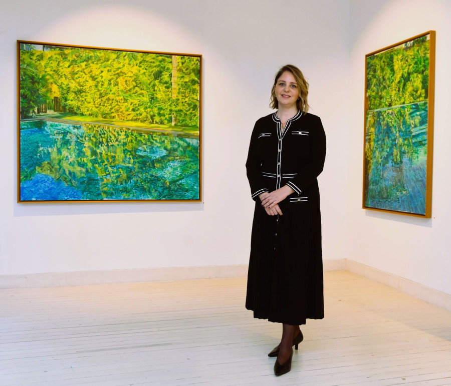 “The Interval of Light”: Claire Arkas’ 14th Solo Exhibition Meets Art Lovers