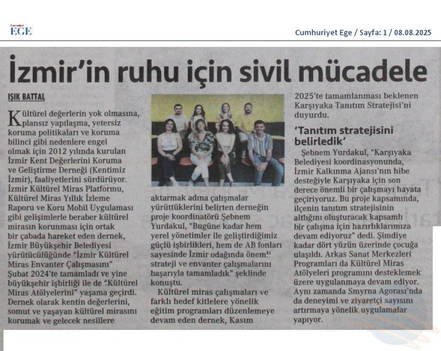 İzmir'in Ruhu İçin Sivil Mücadele