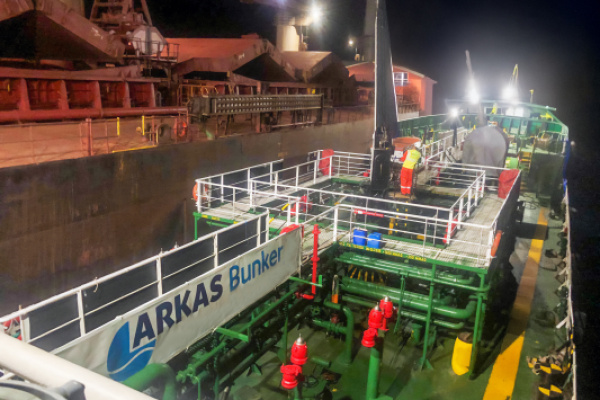 Arkas Bunker Successfully Supplies Biofuel to Statu Denizcilik’s Vessel Erguvan S