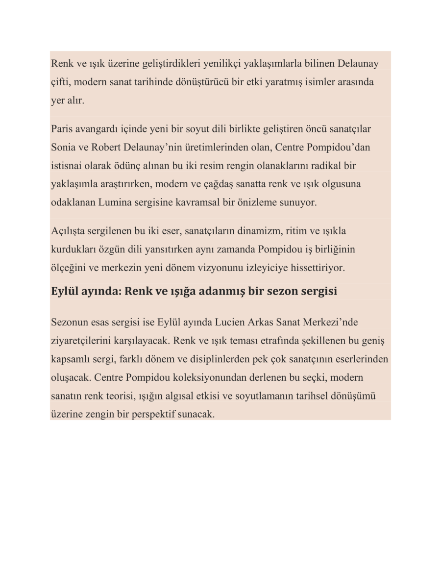 Lucien Arkas Sanat Merkezi Kapılarını Açtı