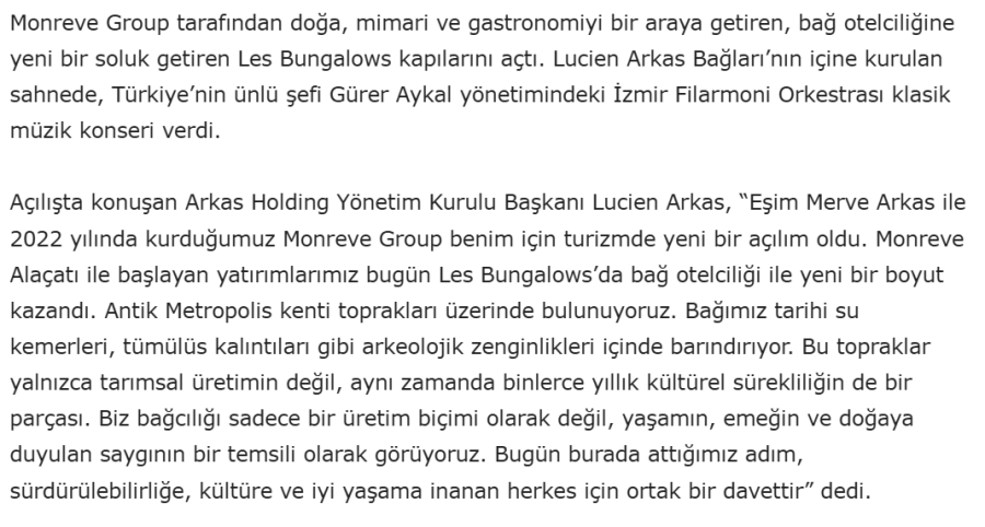 Bağın Kalbinde Yeni Bir Konaklama Deneyimi 