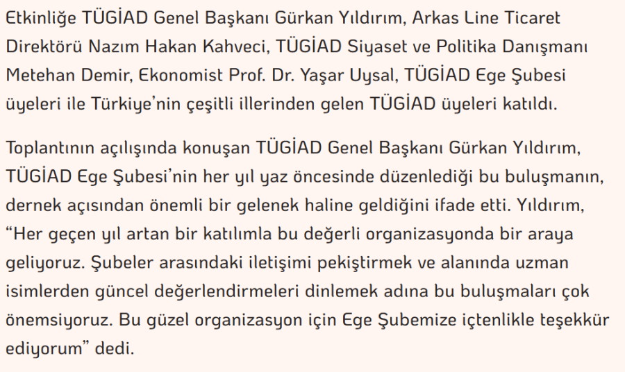 Genç İş Dünyası Geleceğe Umutla Bakıyor 