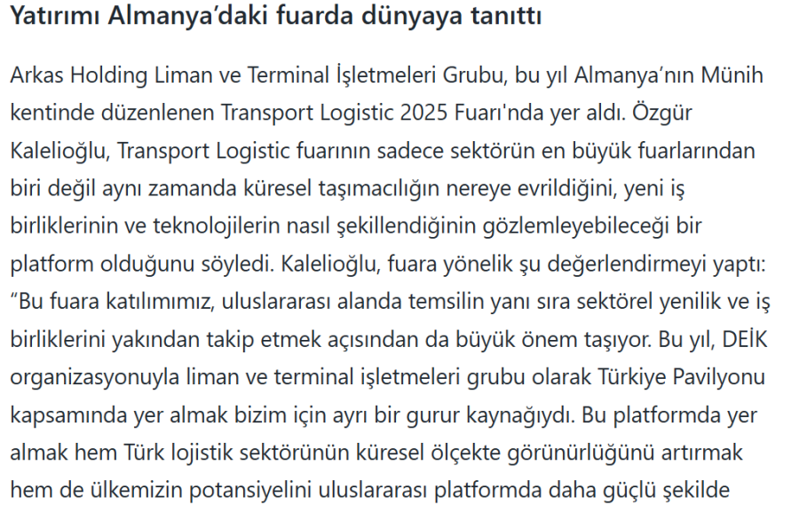 İlk İntermodal Terminal Railport, Operasyona Gün Sayıyor
