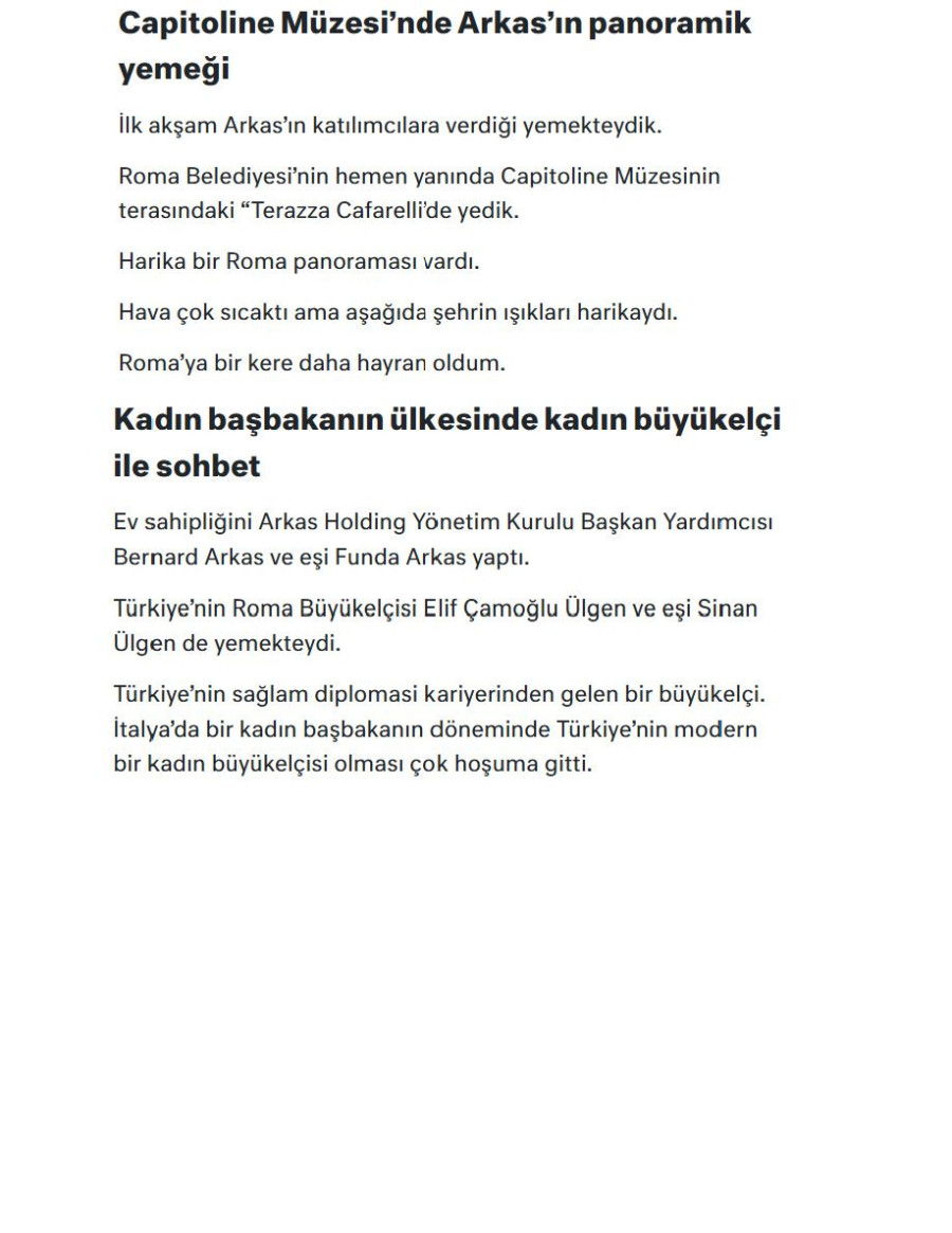 Türkiye’nin “Hafıza Odası” Dün Meloni İtalya’sının “Savaş Odası”na Girdi