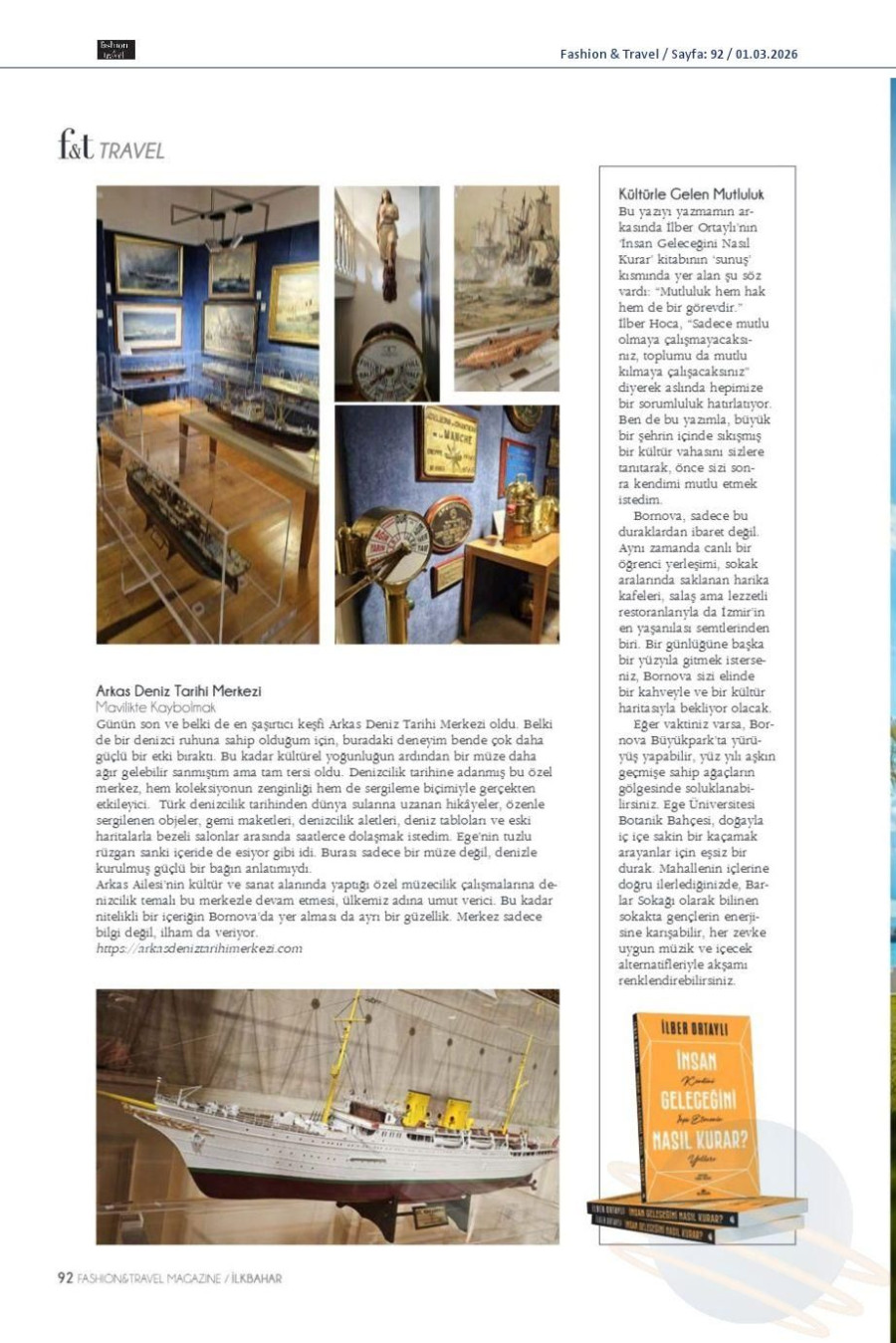 Bir Günlüğüne Başka Bir Yüzyıla: Bornova