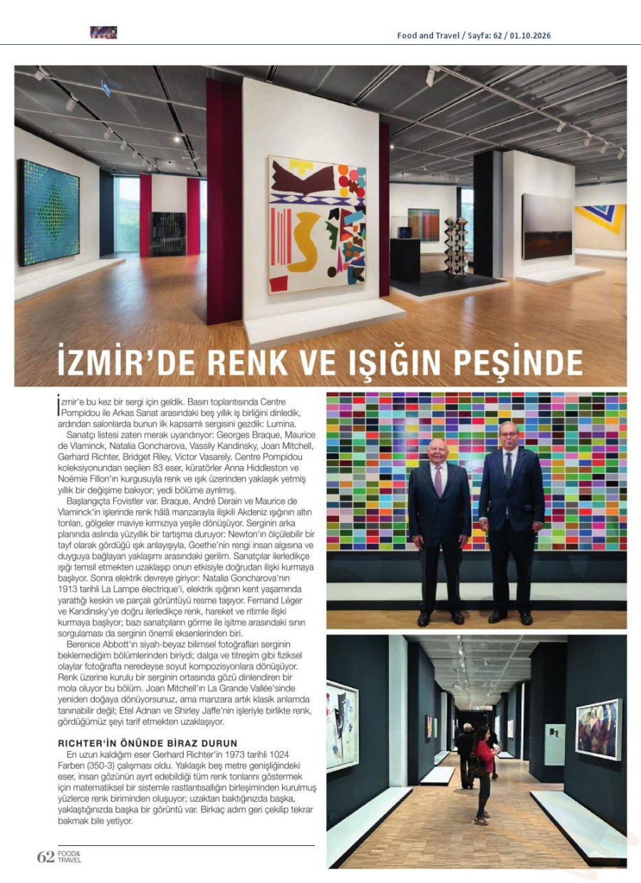 İzmir'de Renk ve Işığın Peşinde