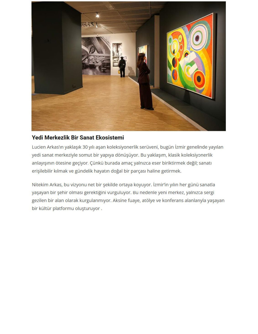 Lucien Arkas’tan Kültür Devrimi: İzmir Dünya Sahnesinde