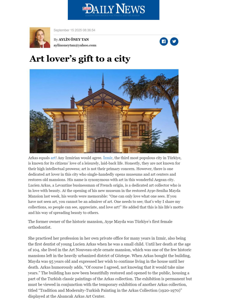 Art Lover's Gift To A City