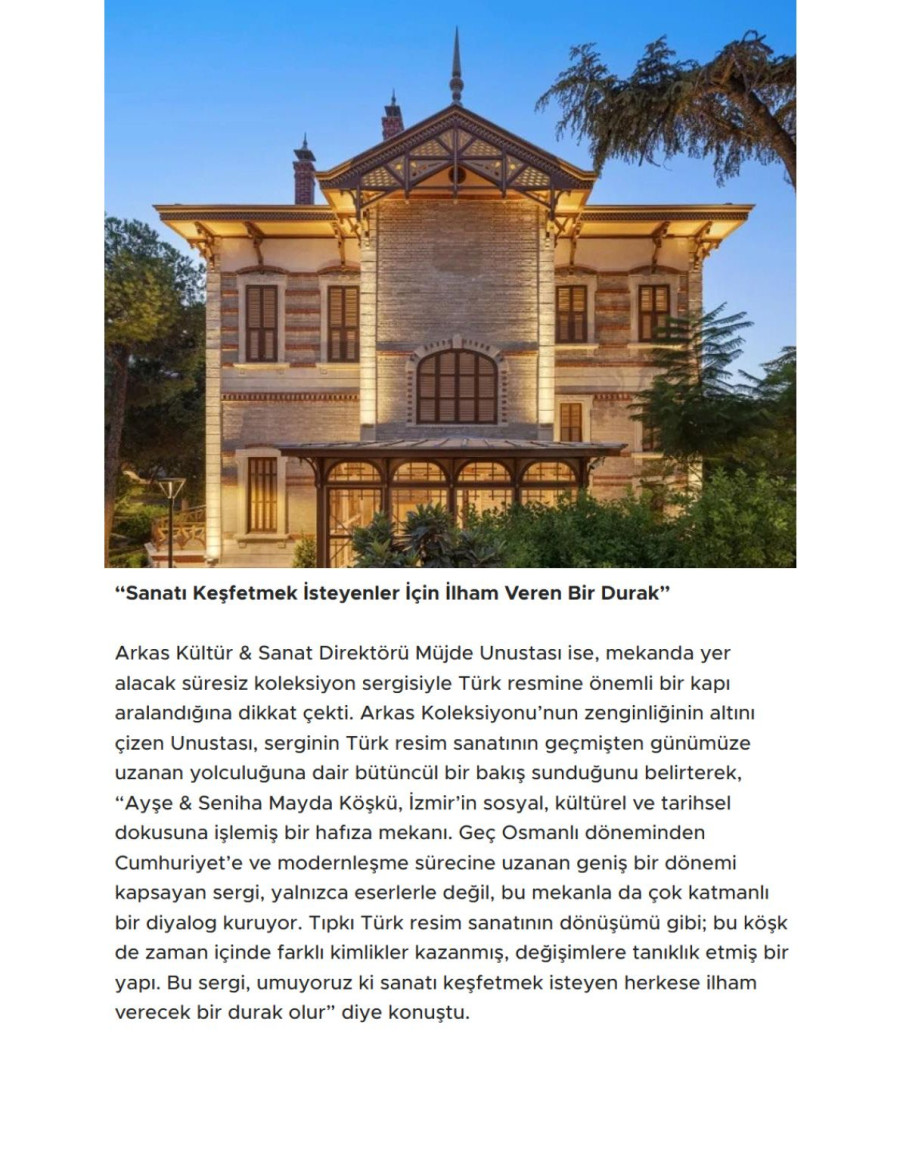 Arkas'tan İzmir'e Altıncı Sanat Durağı