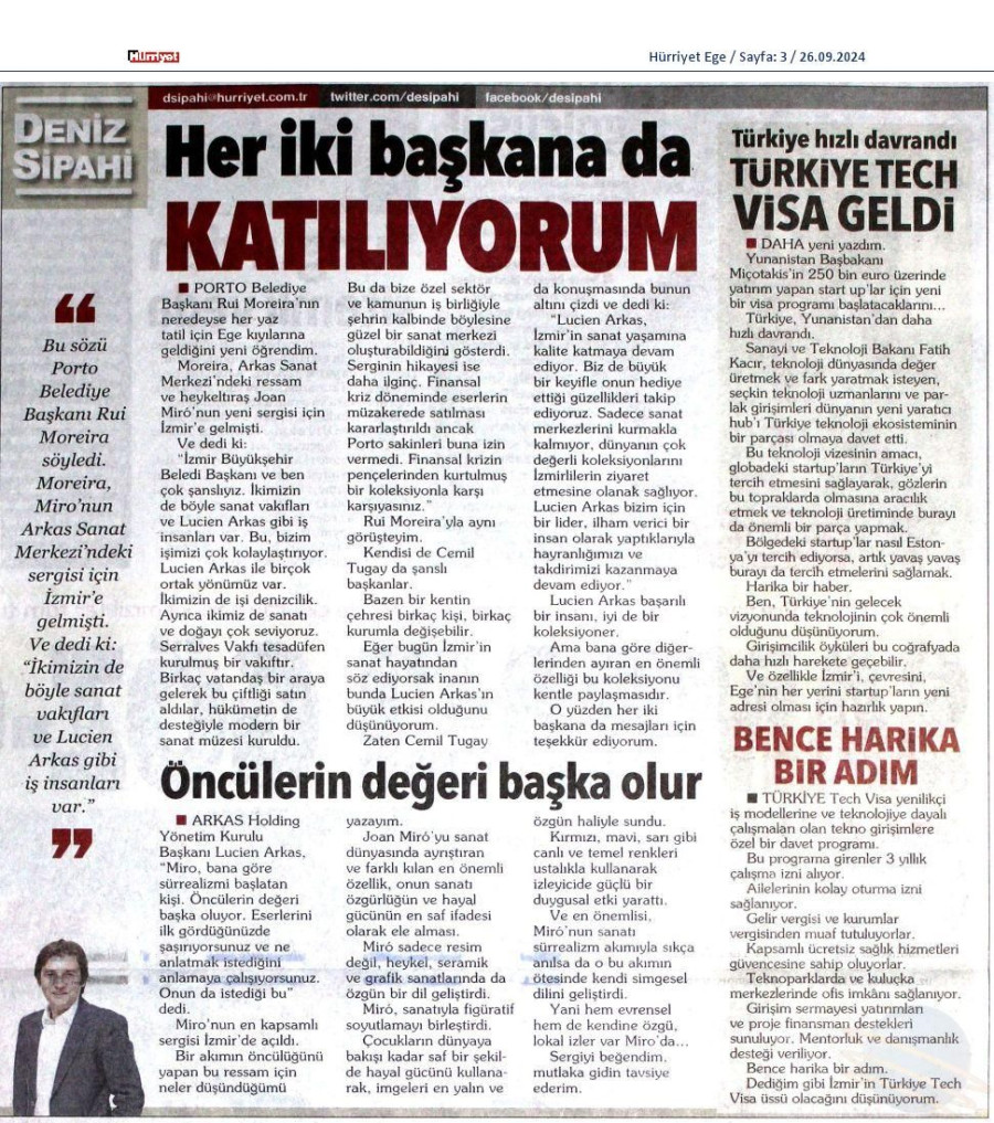 Her İki Başkana Da Katılıyorum