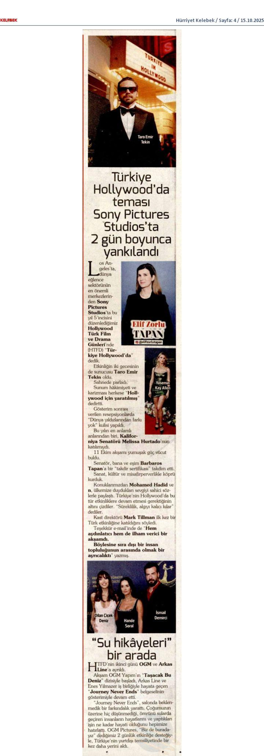 Hollywood'da Türkiye Teması