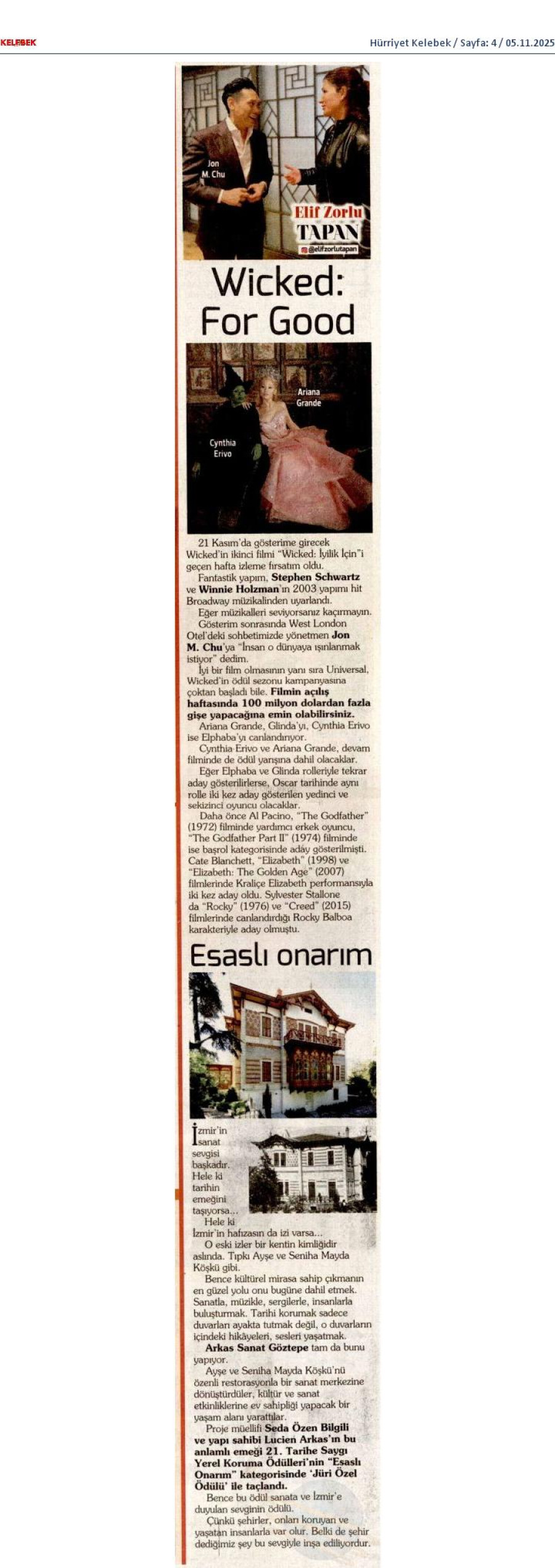 İzmir'in Sanat Sevgisi