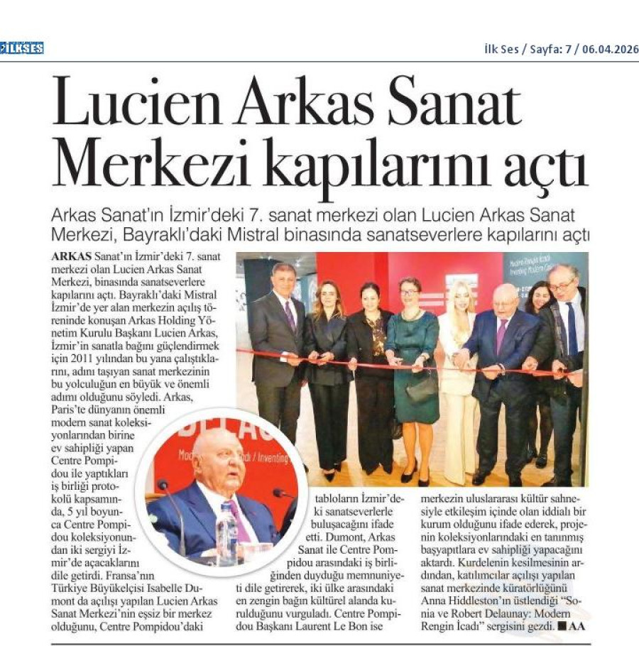 Lucien Arkas Sanat Merkezi Kapılarını Açtı