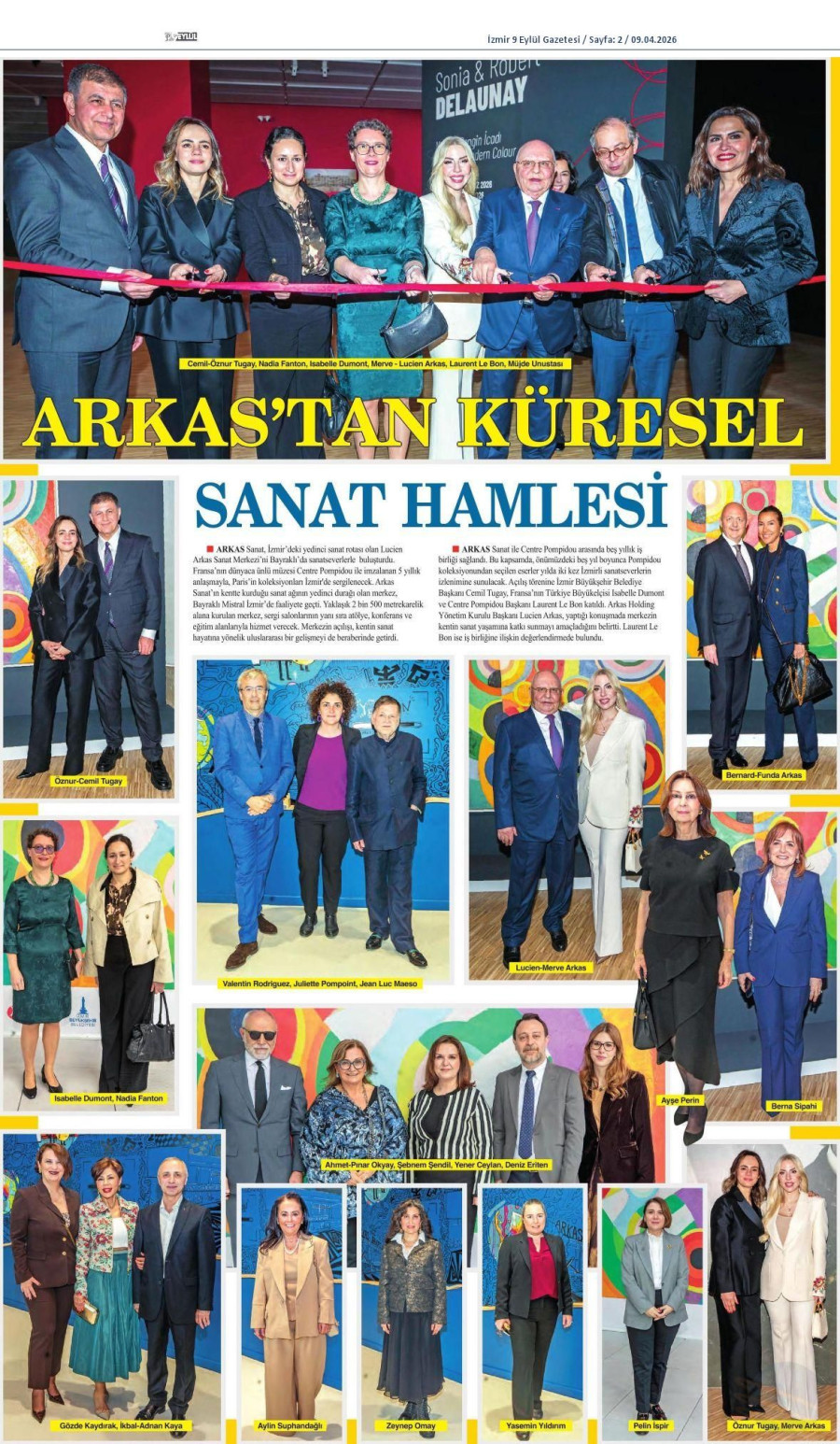 Arkas'tan Küresel Sanat Hamlesi