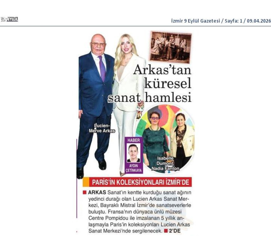 Arkas'tan Küresel Sanat Hamlesi