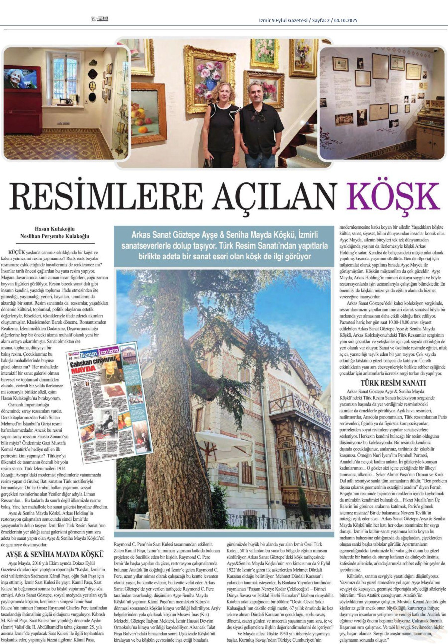 Resimlere Açılan Köşk