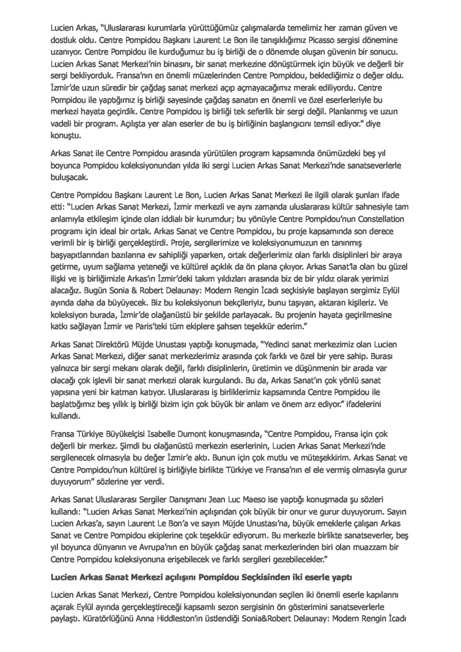 İzmir'de Sanatın Yeni Adresi: Lucien Arkas Sanat Merkezi Açıldı