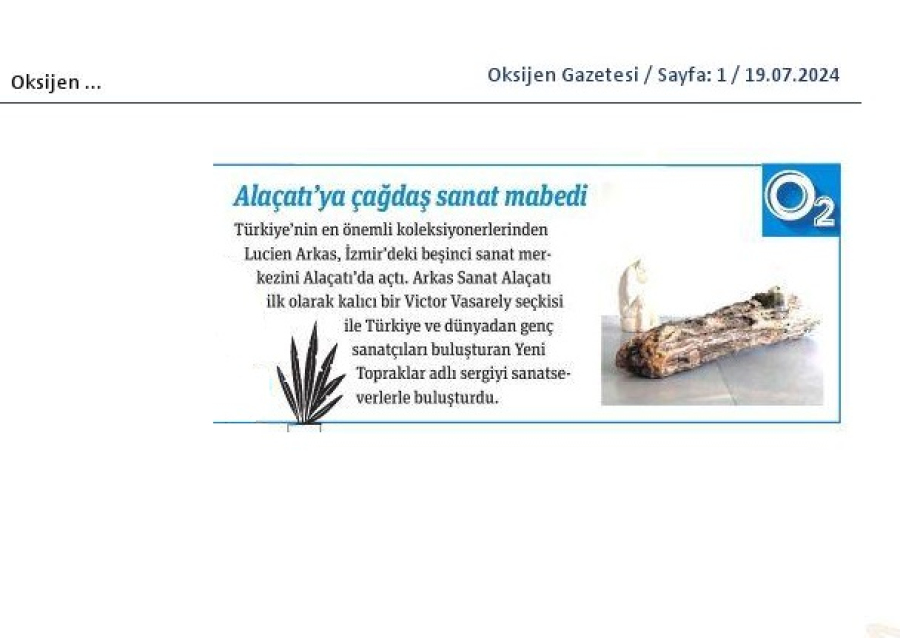 Alaçatı'ya çağdaş sanat mabedi
