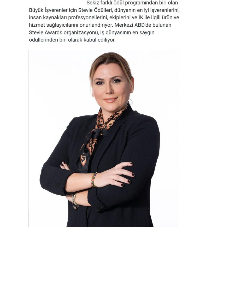 Arkas Denizcilik Grubu'na Stevie’den İki Ödül Birden