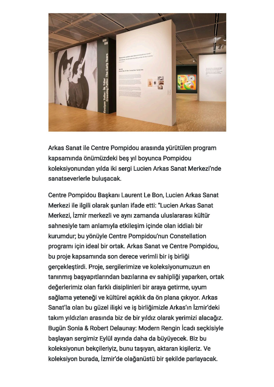 Lucien Arkas Sanat Merkezi Açıldı