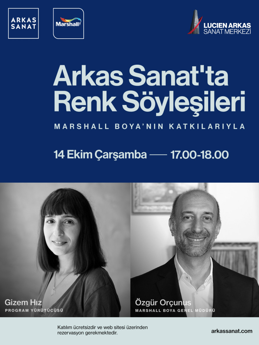 Lucien Arkas Sanat Merkezi’nde Marshall Boya Katkıları ile Renk Söyleşileri Başlıyor
