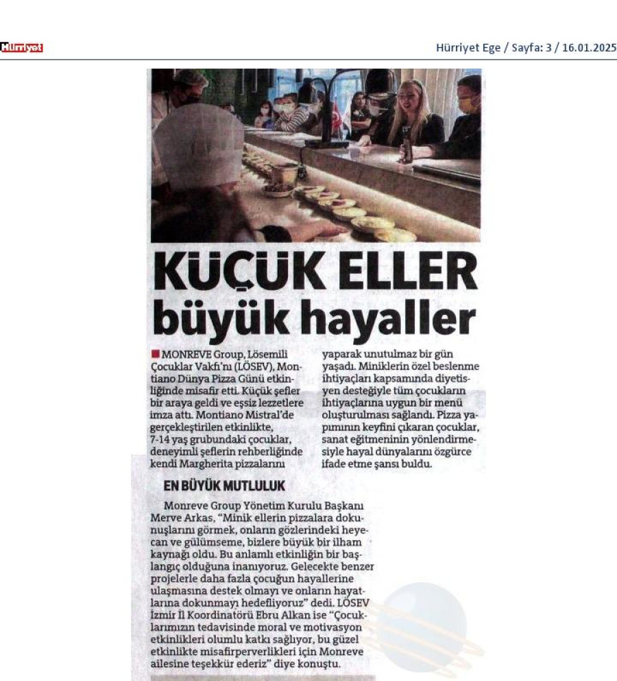 Küçük eller büyük hayaller