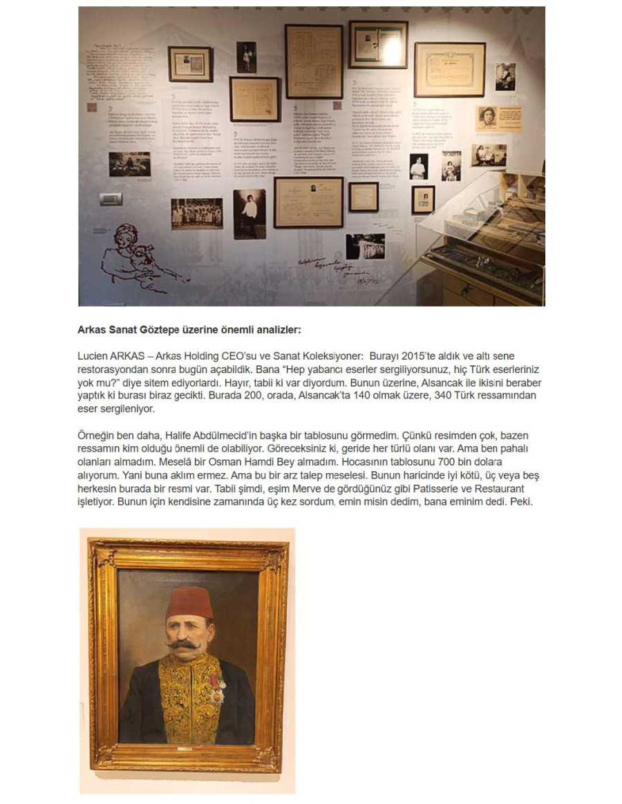 Arkas’tan İzmir’e Yeni Sanat Durağı