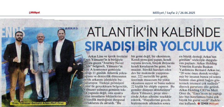 Atlantik'in Kalbinde Sıra Dışı Bir Yolculuk