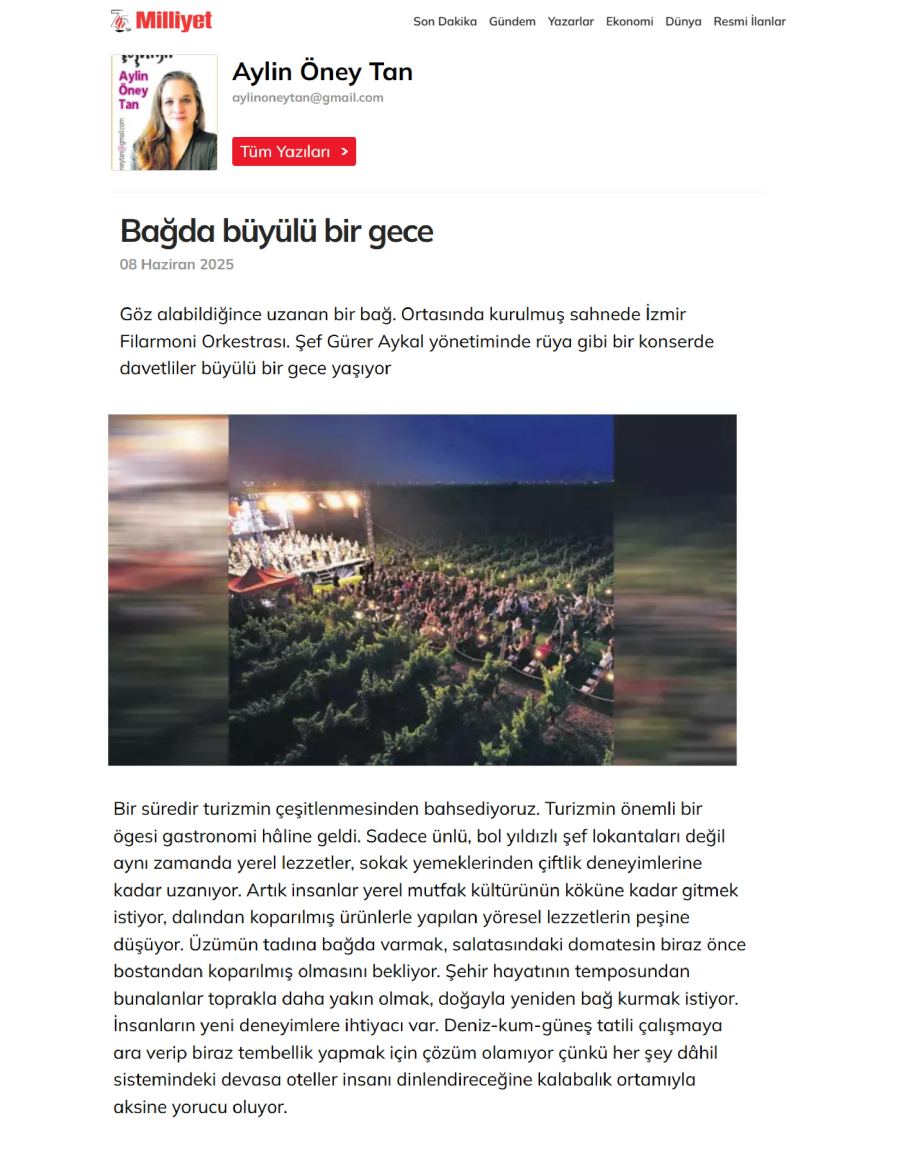 Bağda Büyülü Bir Gece